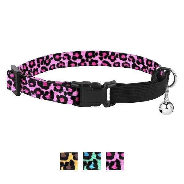 CollarDirect Breakaway Cat Collar Print Safety Collars for Cats Kitten with Bell Elastic Strap Adjustable Size 7-11 Inch - Pet Supplies online store