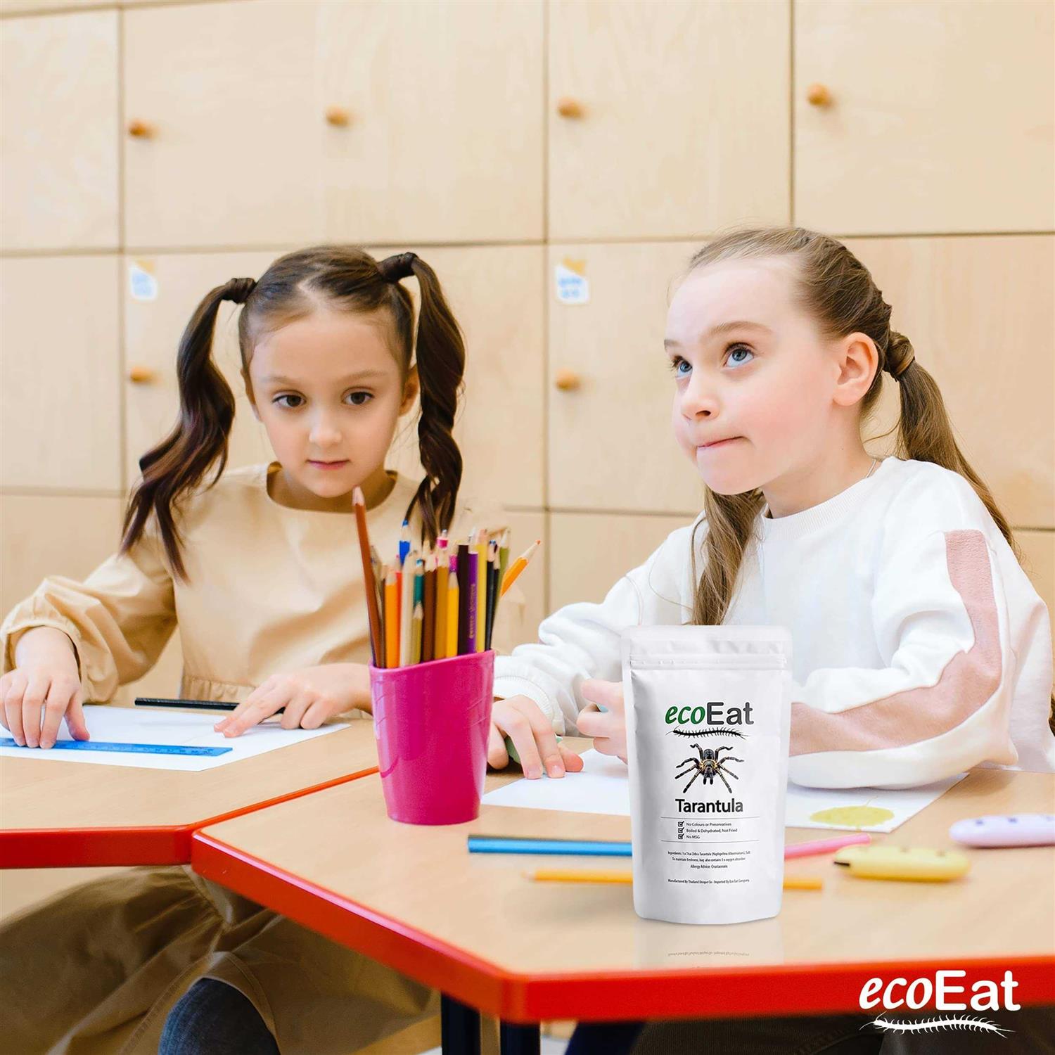 ecoEat Edible Tarantula Spider 100% Edible Bug Edible Dehydrated Zebra Tarantula Insect - Pet Supplies online store