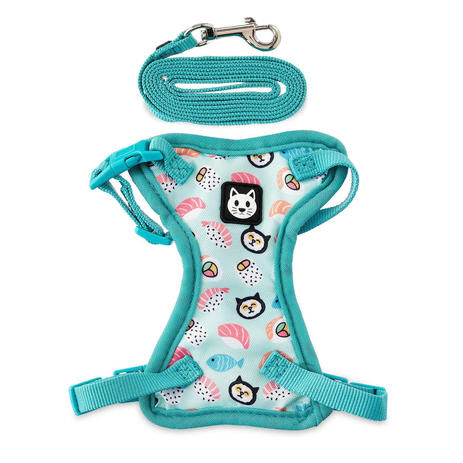 Vibrant Life Sushi Cat Harness and Leash Set - Pet Supplies online store