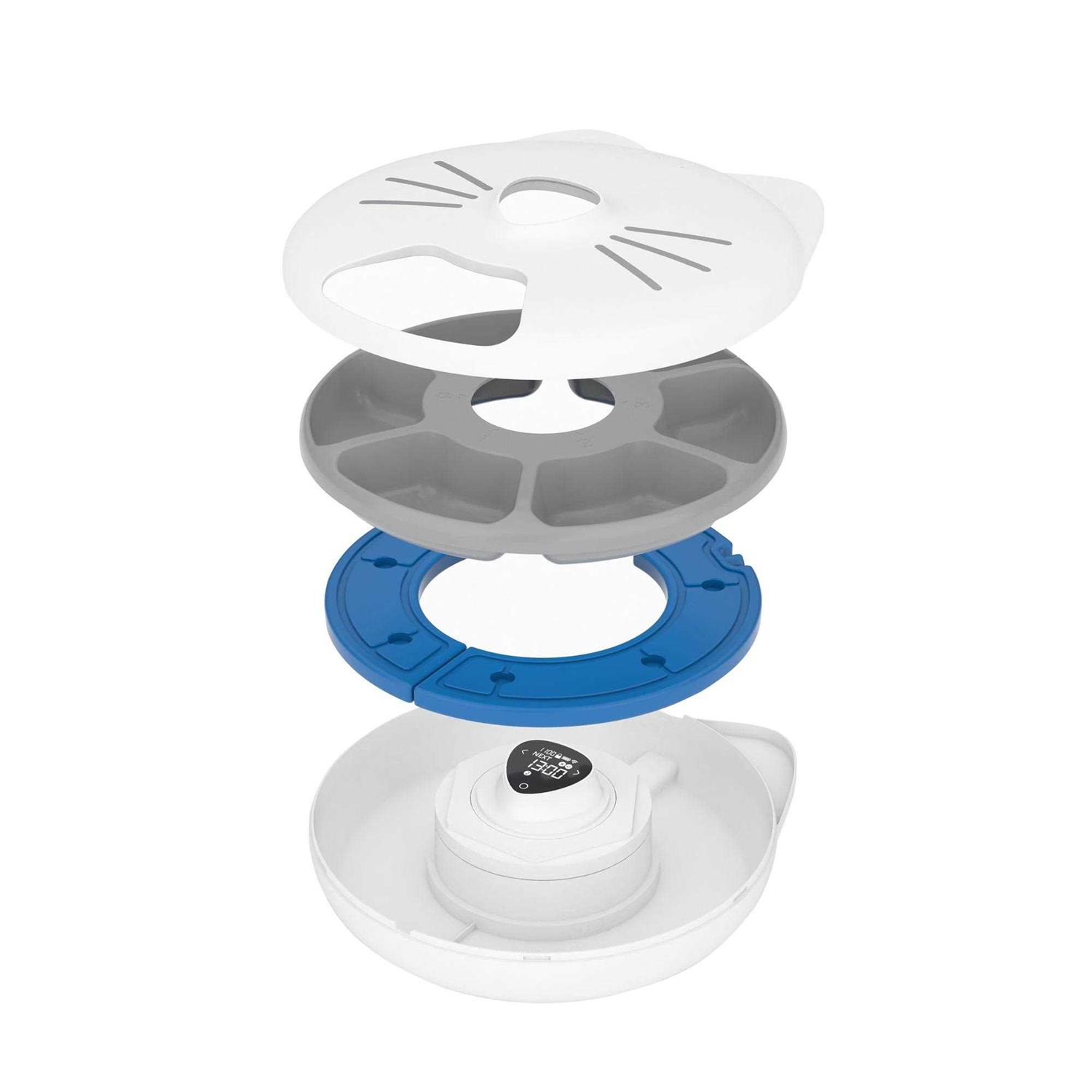 Catit Pixi Smart 6 Meal Feeder - Pet Supplies online store