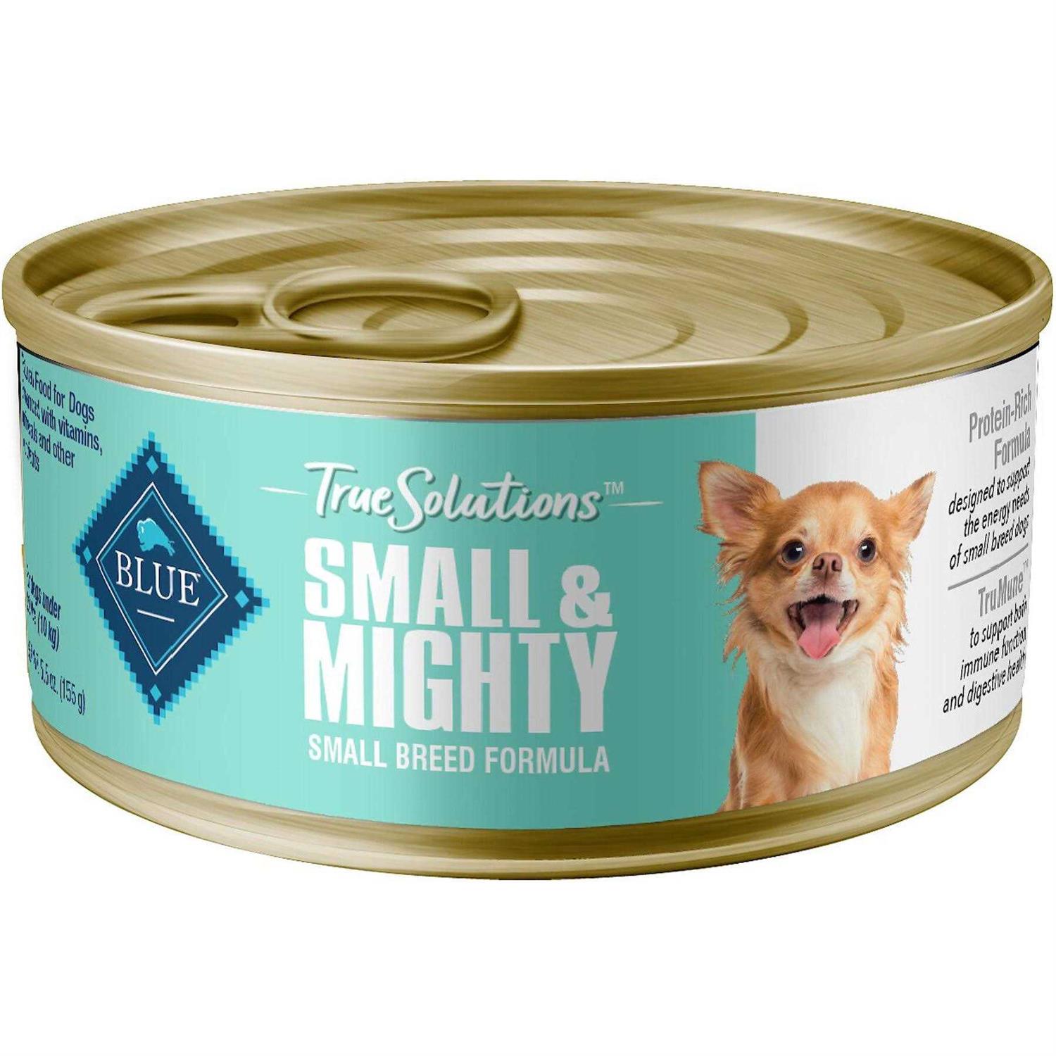 Blue Buffalo True Solutions Small & Mighty Natural Small Breed Adult Wet Dog Food - Pet Supplies online store