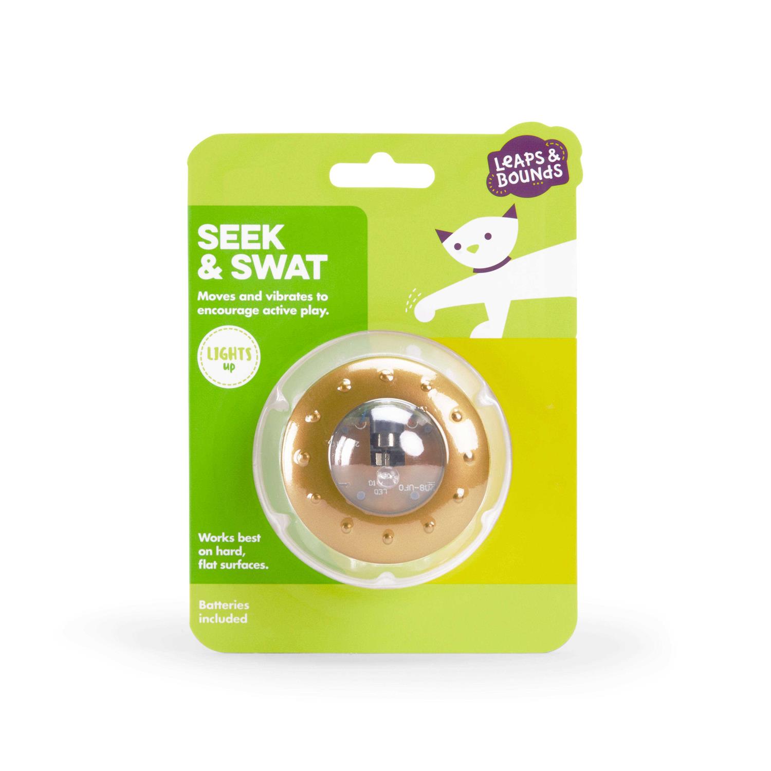 Leaps & Bounds Electronic Disc Cat Toy - Pet Supplies online store
