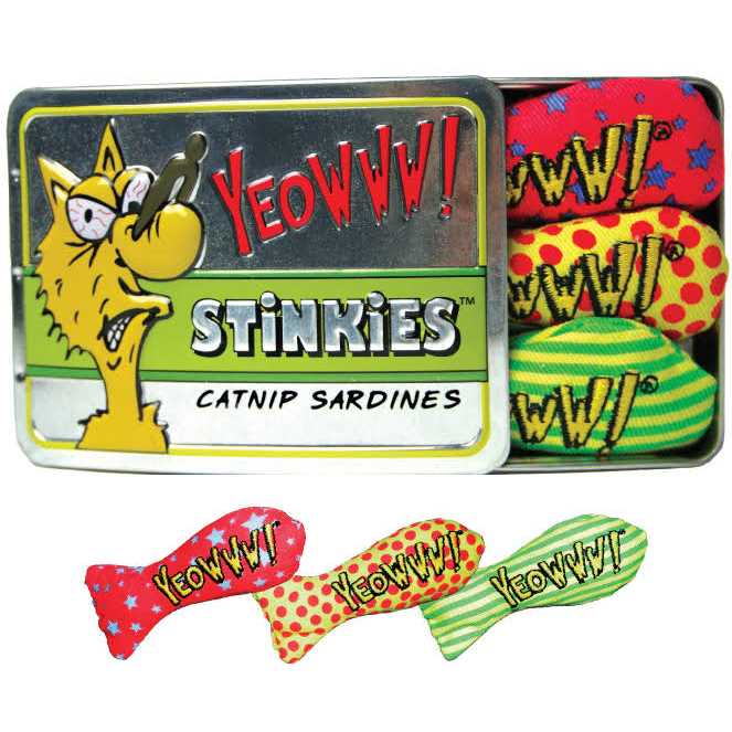 Yeowww! Stinkies Catnip Sardines - Pet Supplies online store