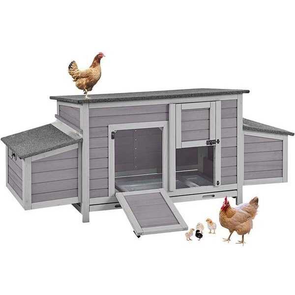 Aivituvin Wooden Chicken Coop for 2-4 Chickens AIR69 - Pet Supplies online store
