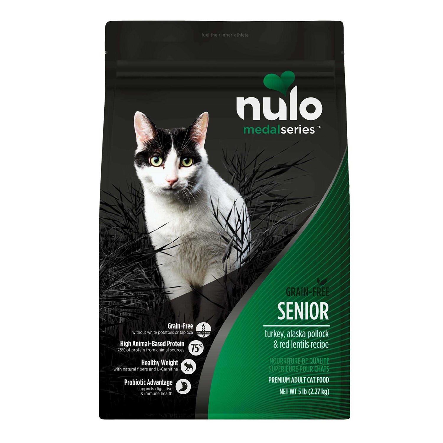 Nulo MedalSeries Adult Dry Cat Food Grain Free, Turkey and Polluck - Pet Supplies online store