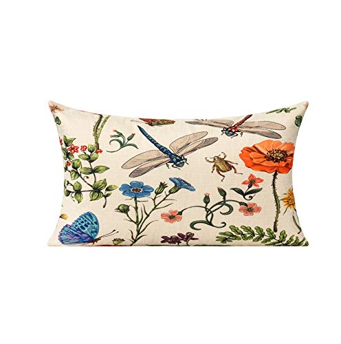 All Smiles Outdoor Patio Throw Pillow Covers 26x26 Set of 4 Summer Spring Garden Flowers Farmhouse Décor Outside Furniture Bench Chair Decorative Cushion Cases for Bed Couch Sofa