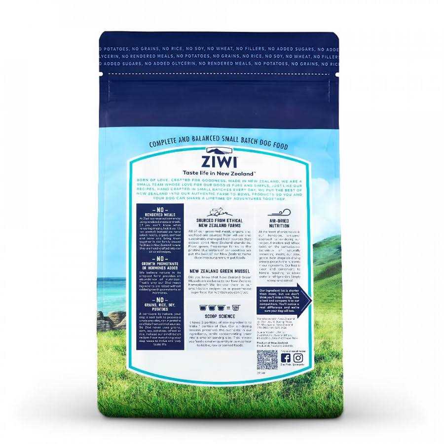 Ziwi Peak Mackerel Lamb Air-Dried Dog Food - Pet Supplies online store