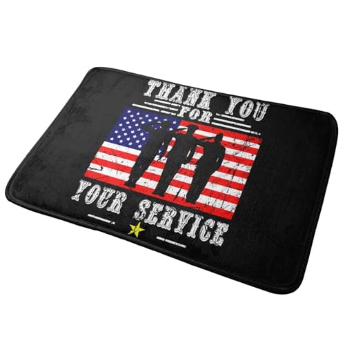 Veterans Day Thank You for Your Service Ultra Soft Area Rug for Living Room Indoor Decoration Non Slip Carpet Bedroom Mat Nursery Office Home Decor, Painting