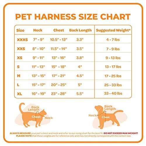 Voyager Step-in Lock Pet Harness All Weather Mesh, Adjustable Step in Harness for Cats and Dogs by Best Pet Supplies - Pet Supplies online store