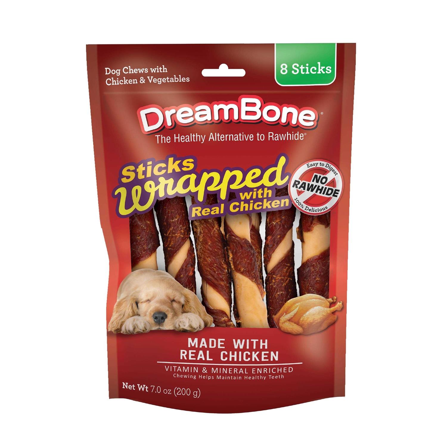 DreamBone Dog Chews Chicken Wrapped Sticks - Pet Supplies online store