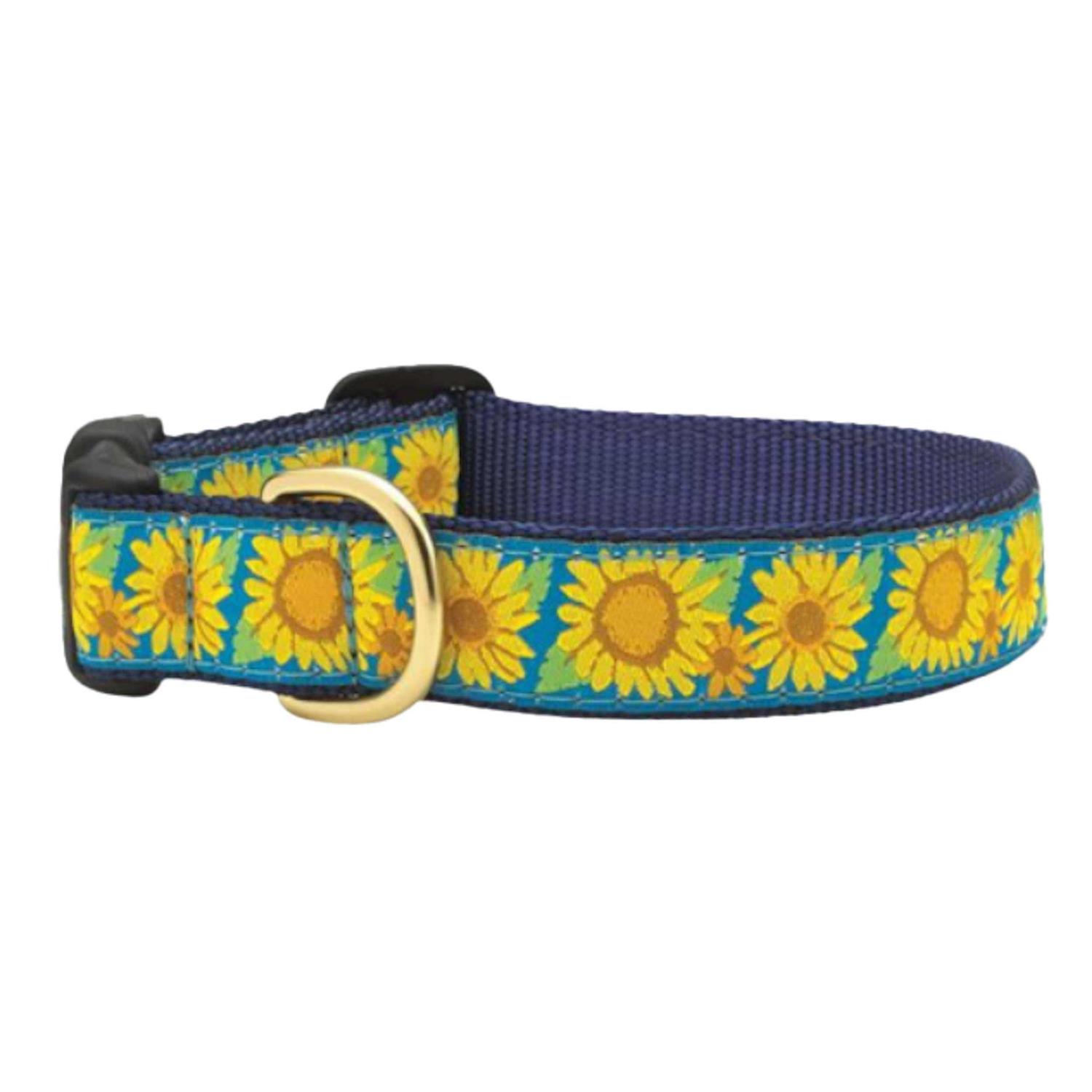 Bright Sunflower Dog Collar Up Country - Pet Supplies online store