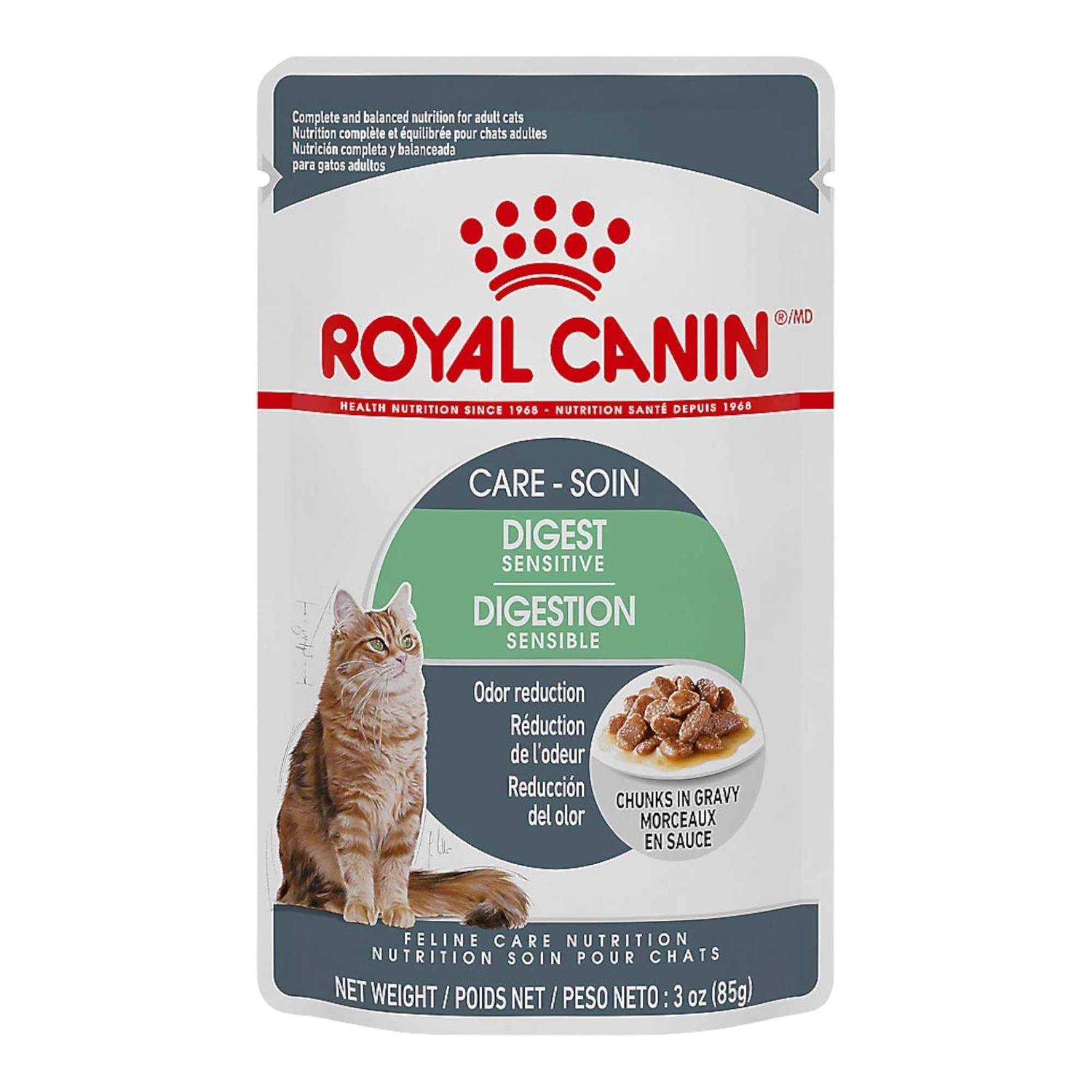 Royal Canin Digest Sensitive Chunks in Gravy adult Cat Food - Pet Supplies online store