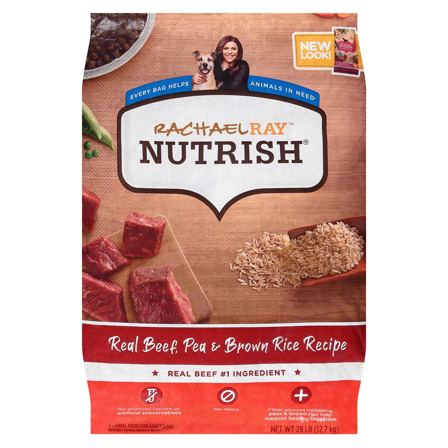 Rachael Ray Nutrish Real Beef Pea & Brown Rice Recipe Dry Dog Food - Pet Supplies online store