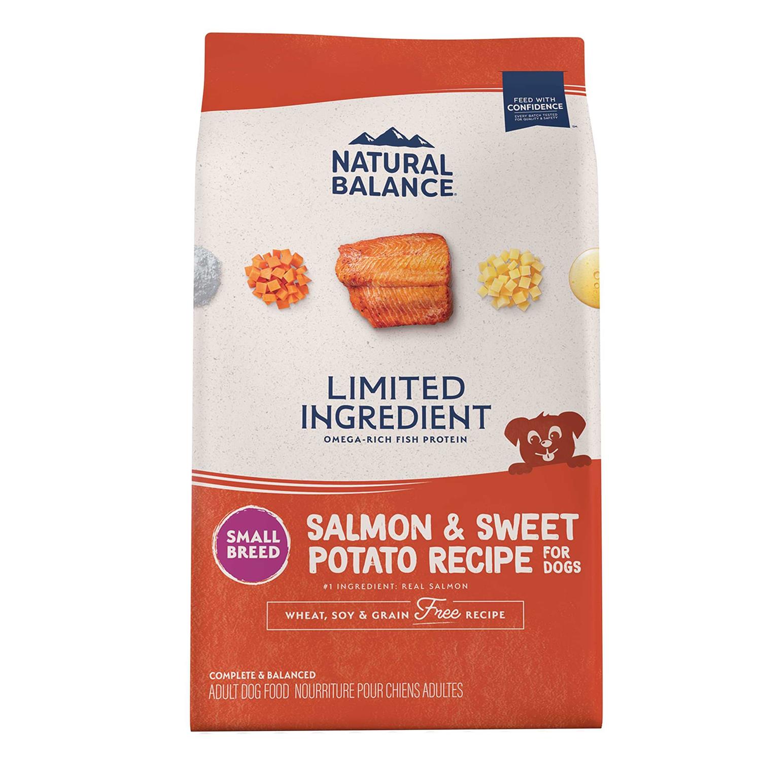 Natural Balance Limited Ingredient Grain Free Salmon & Sweet Potato Small Breed Recipe Dry Dog Food - Pet Supplies online store