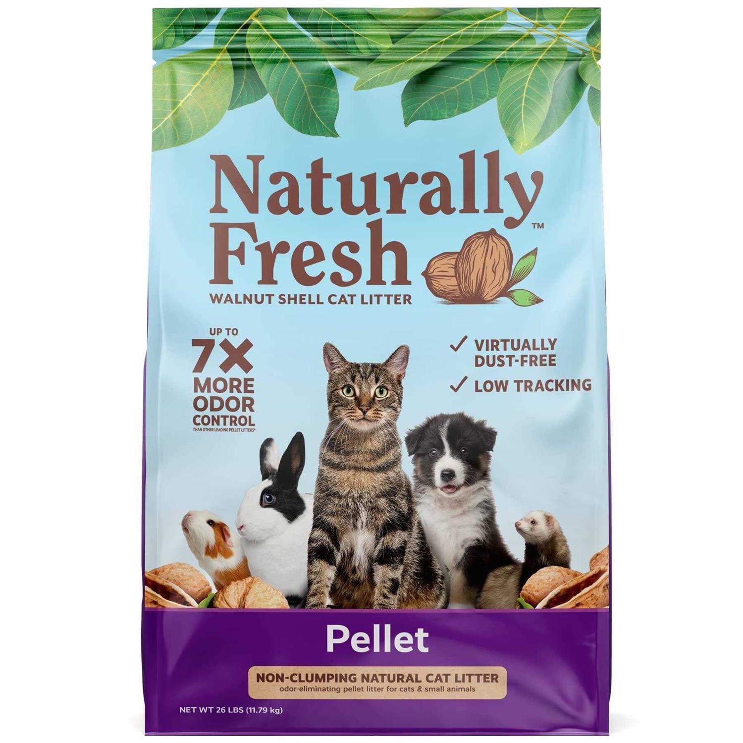 Naturally Fresh Non-Clumping Pellet Cat Litter - Pet Supplies online store