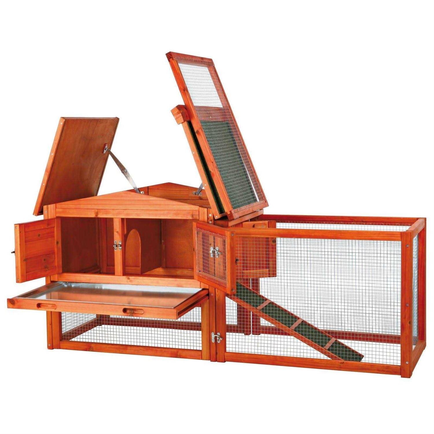 Trixie Rabbit Hutch with Outdoor Run - Pet Supplies online store