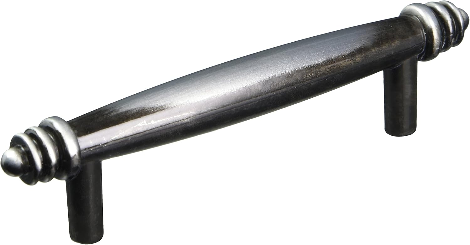 Laurey 23160 3-Inch Kama Target Pull, Antique Silver