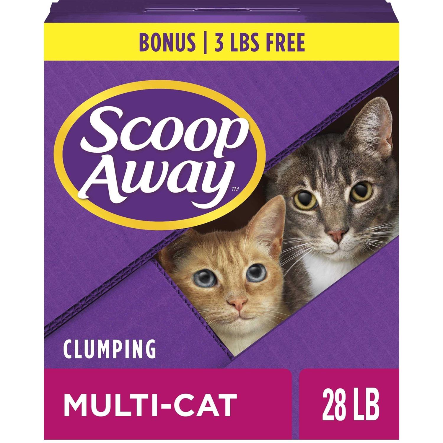 Scoop Away Clumping Cat Litter Multi-Cat - Pet Supplies online store