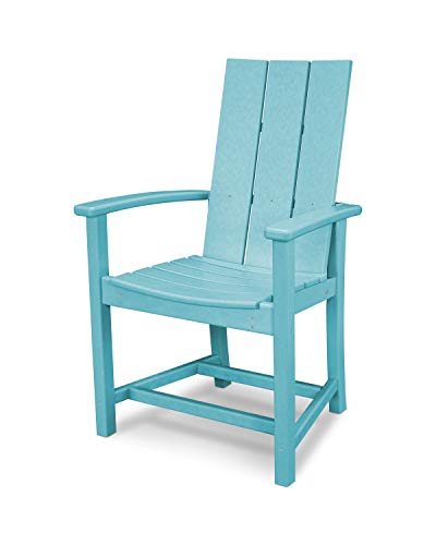 POLYWOOD® Modern Adirondack Dining Chair, Green