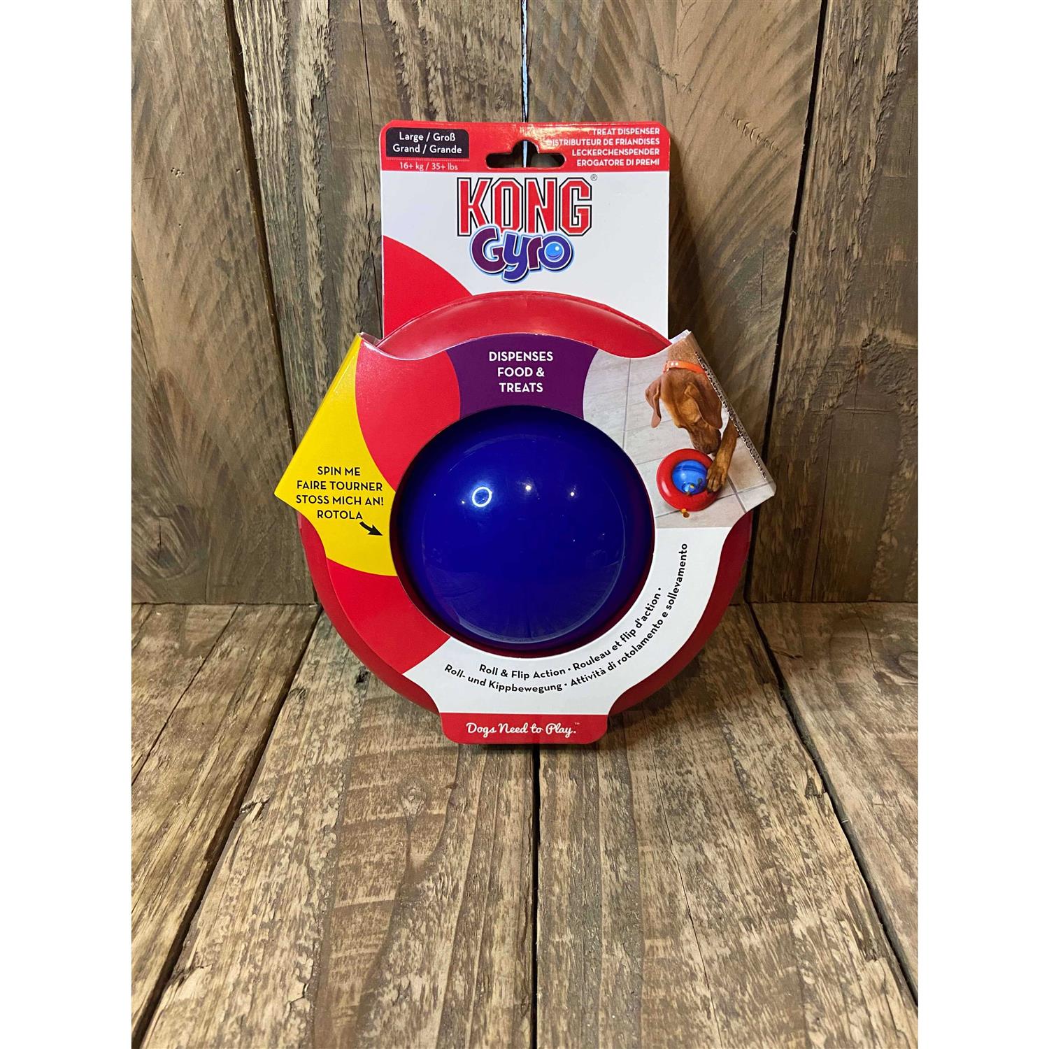KONG Gyro Dog Toy - Pet Supplies online store