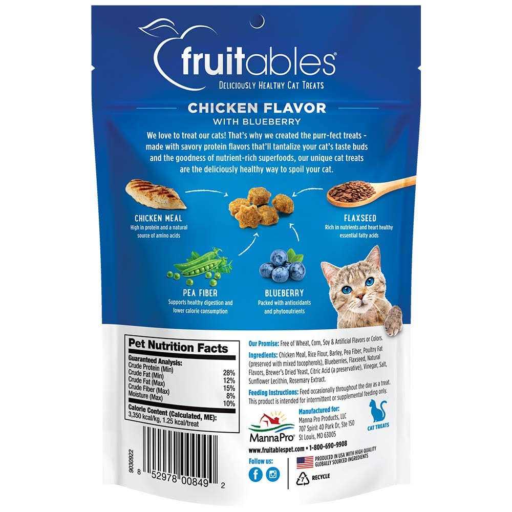Fruitables Cat Treat 3 Flavor Variety Pack of 2.5oz Bags - Pet Supplies online store