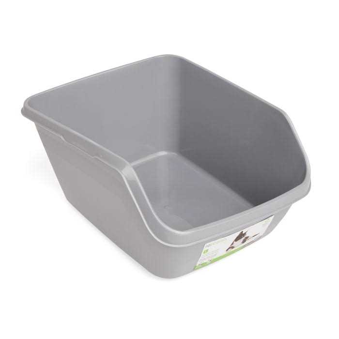 So Phresh Scatter Shield High-Back Litter Box - Pet Supplies online store