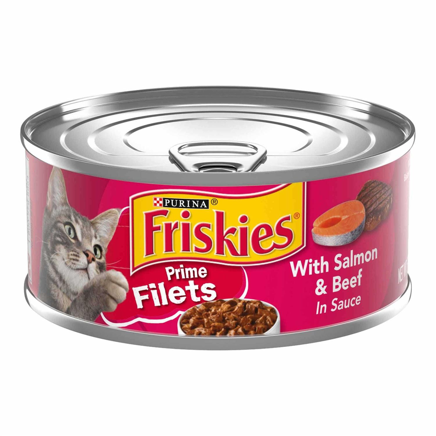 Purina Friskies Prime Filets Beef Wet Cat Food - Pet Supplies online store
