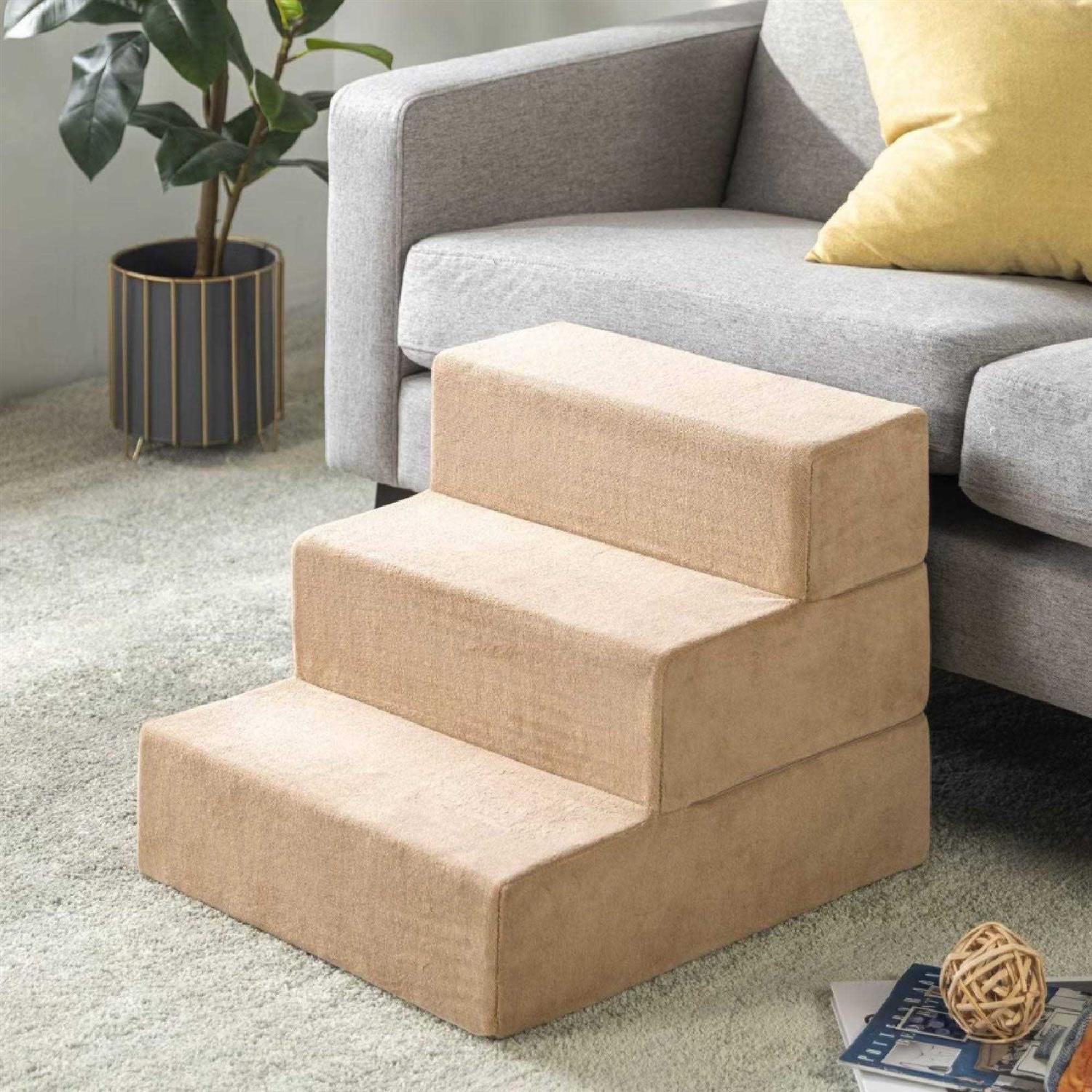 Zinus Foam 13”-24” Comfort Pet Stairs - Pet Supplies online store