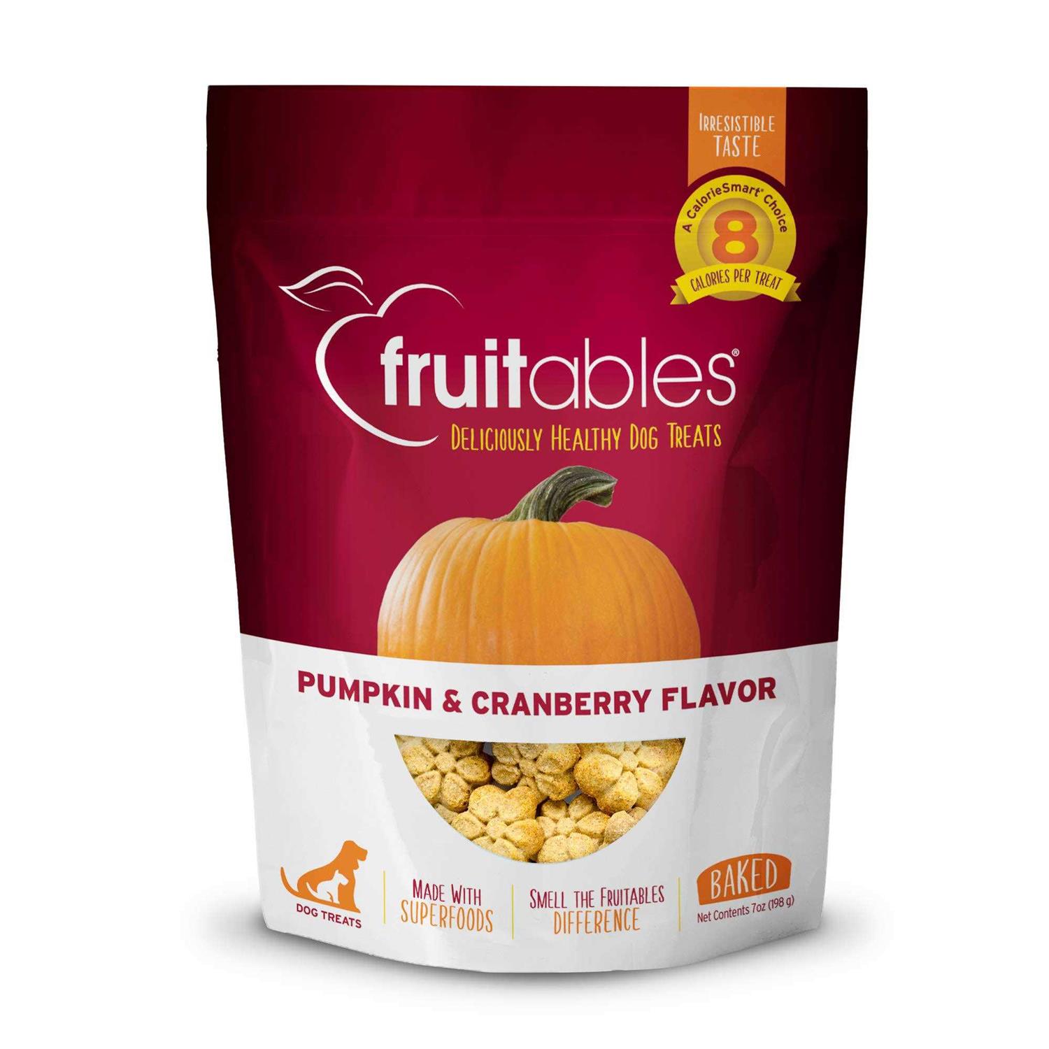 Fruitables Dog Treats Pumpkin - Pet Supplies online store