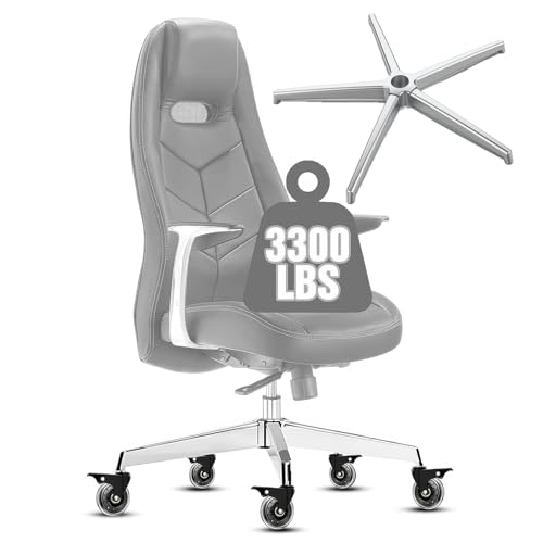 Heavy Duty Office Chair Base Replacement Kit, 3300lbs, 27