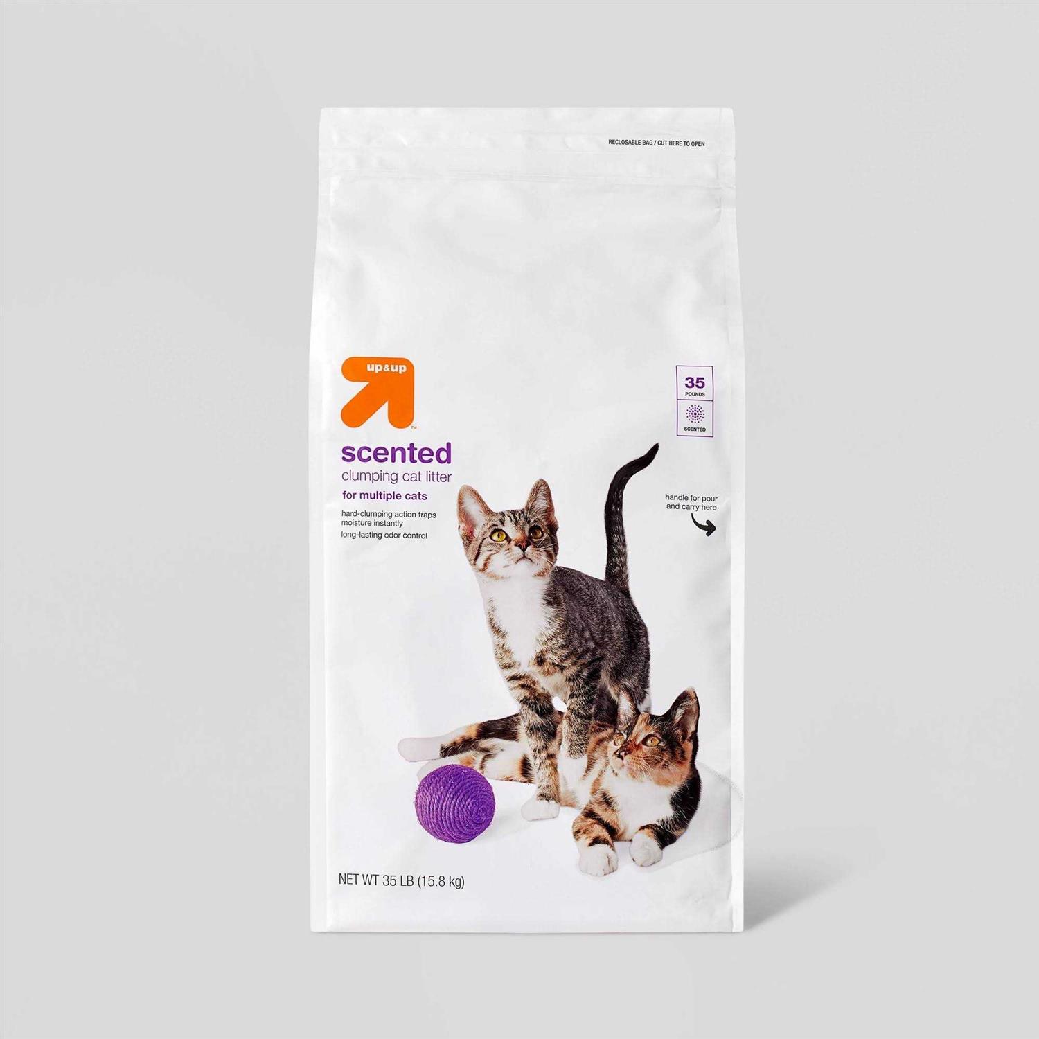 up & up Scented Clumping Cat Litter Bag - Pet Supplies online store