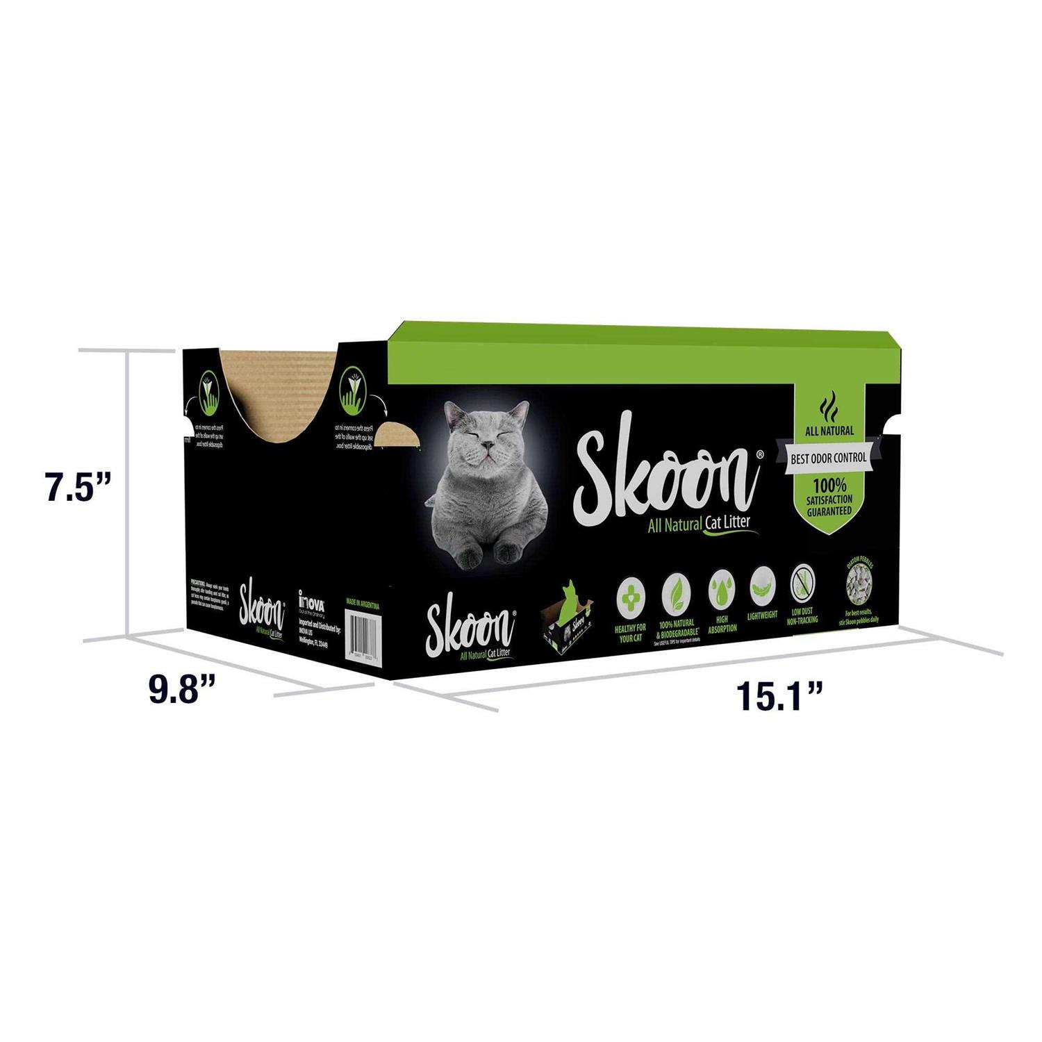 Skoon All Natural Disposable Cat Litter Box - Pet Supplies online store