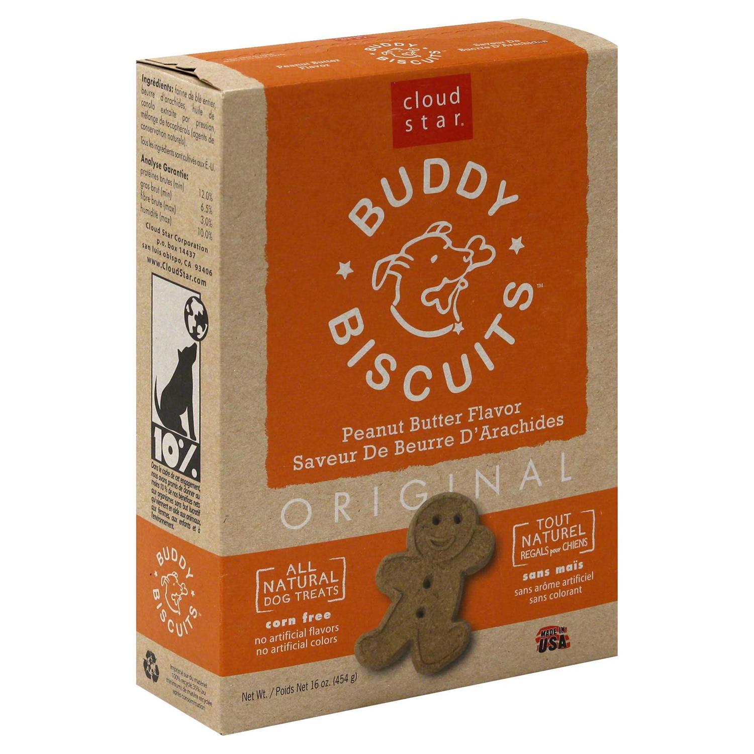 Buddy Biscuits Oven Baked Peanut Butter Dog Treats - Pet Supplies online store