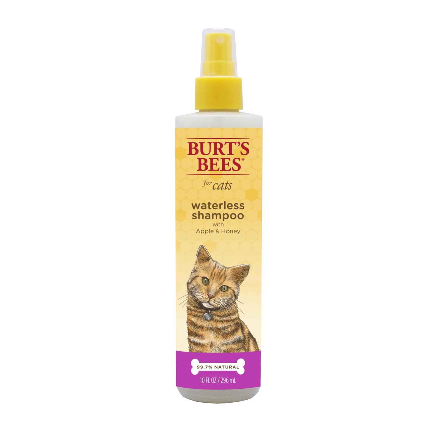 Burt's Bees Waterless Shampoo for Cats with Apple & Honey - Pet Supplies online store