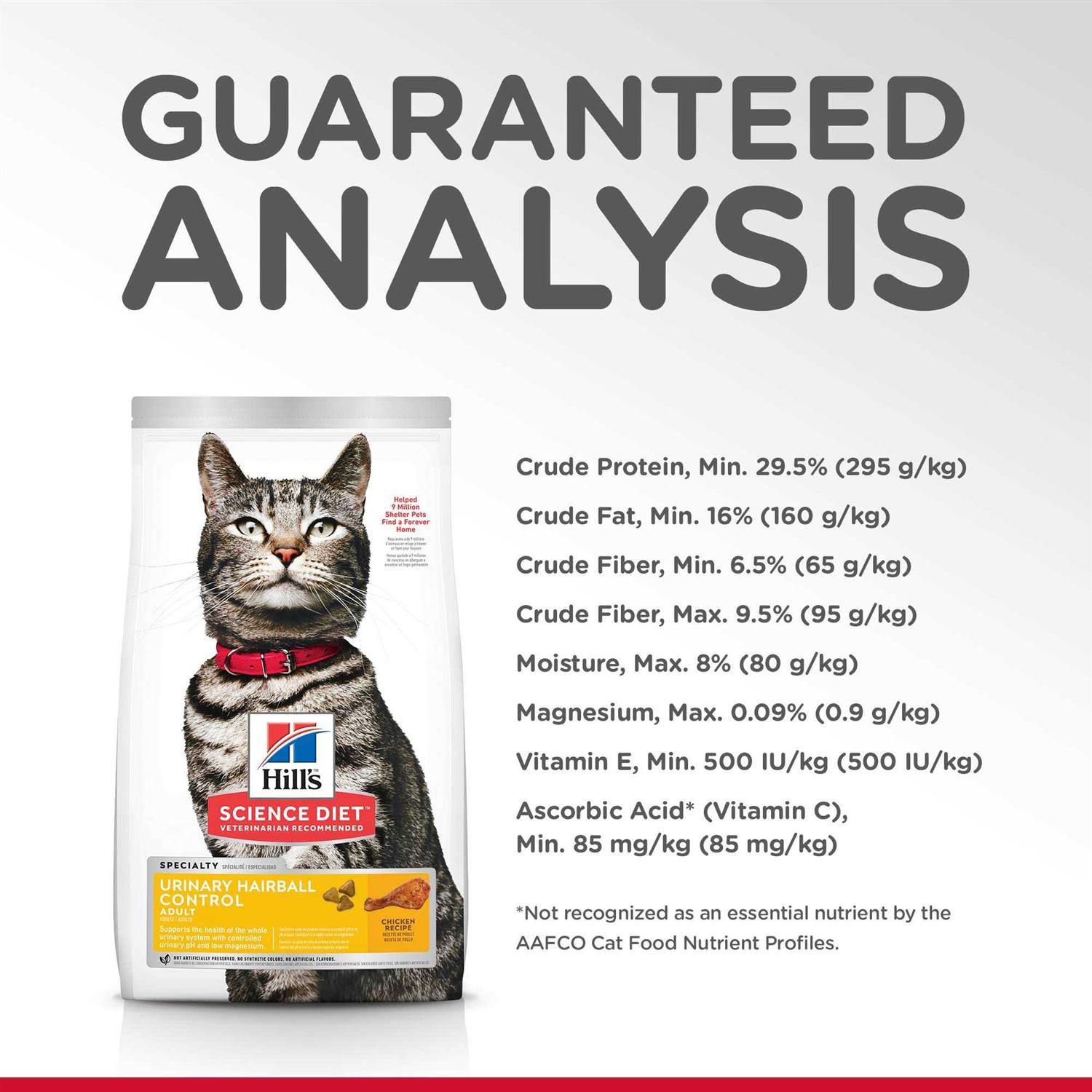 Science Diet Urinary & Hairball Control Adult Dry Cat Food - Pet Supplies online store