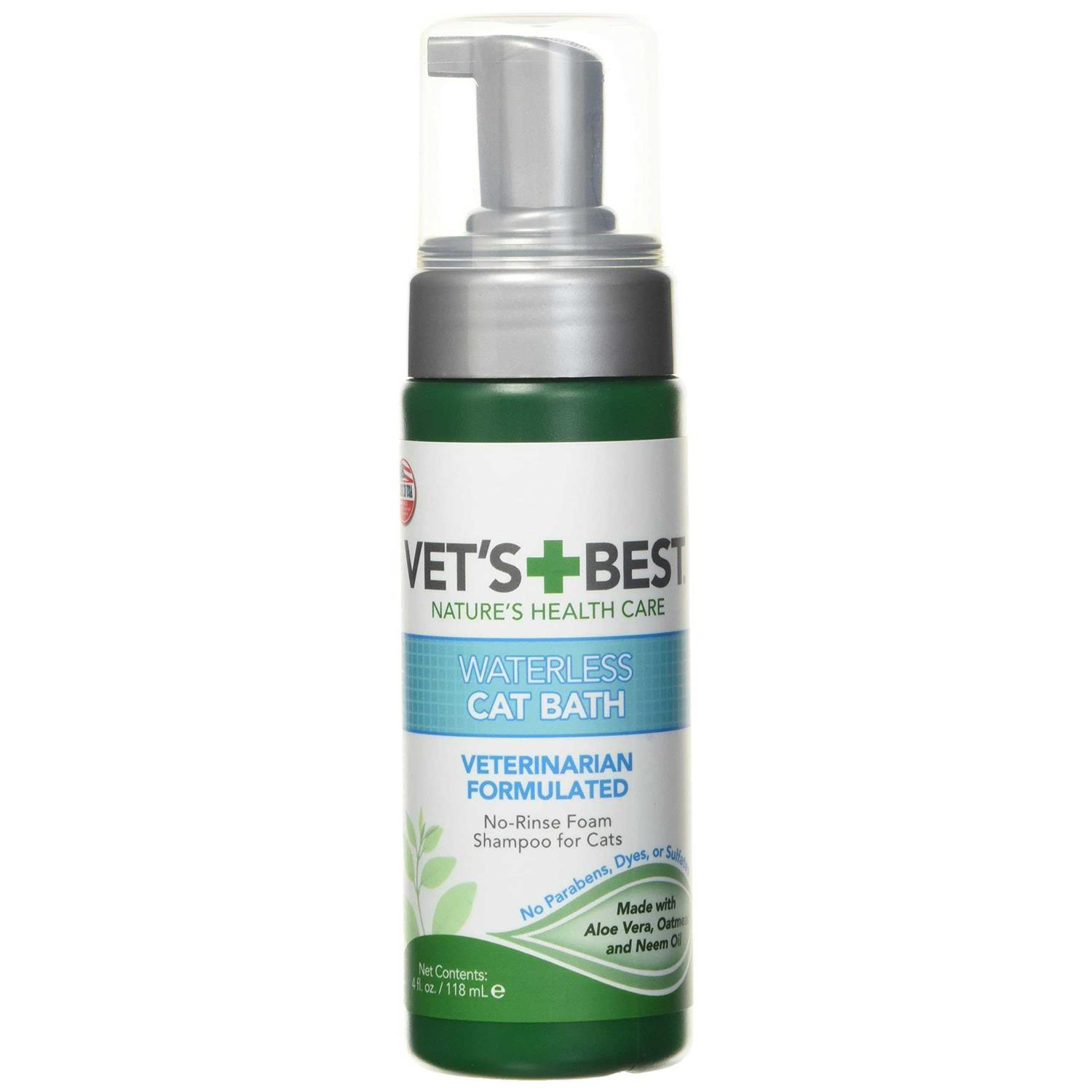 Vet's Best Cat Waterless Bath - Pet Supplies online store