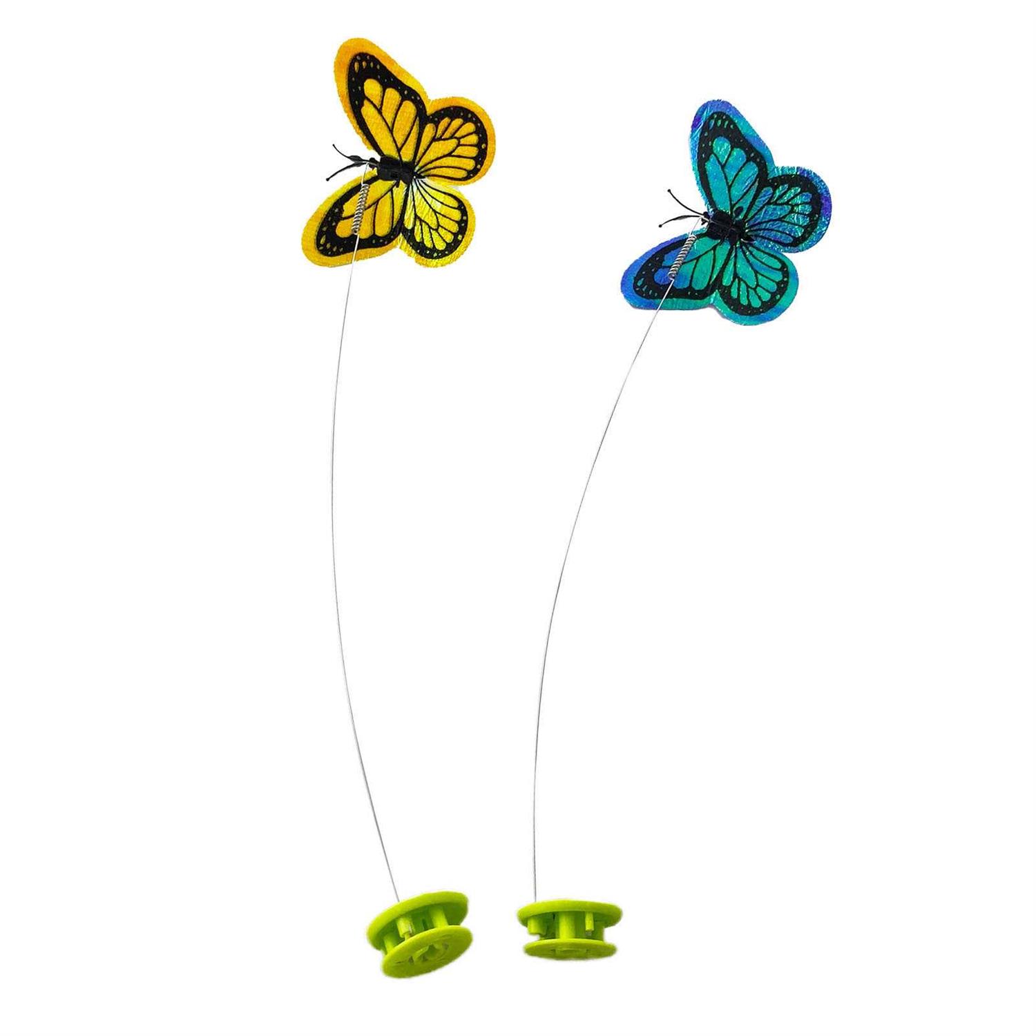 All for Paws Interactive Cat Butterfly Flutter Replacements Cat Fun Playing Toy - Pet Supplies online store