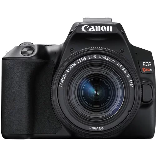 Canon EOS Rebel SL3 DSLR Camera with 18-55mm Lens (Black) - AUTHORIZED DEALER