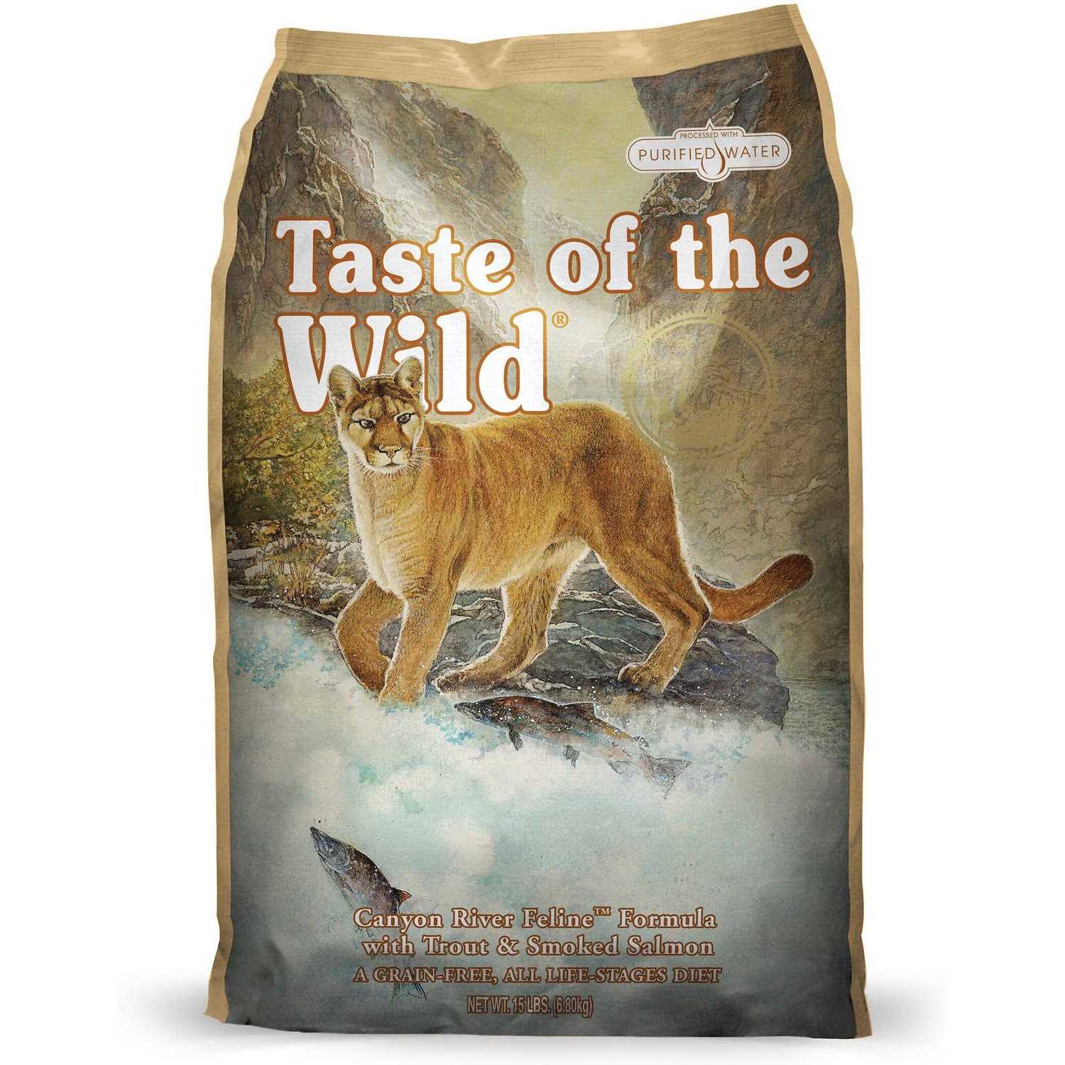 Taste of the Wild Canyon River Feline Dry Food - Pet Supplies online store