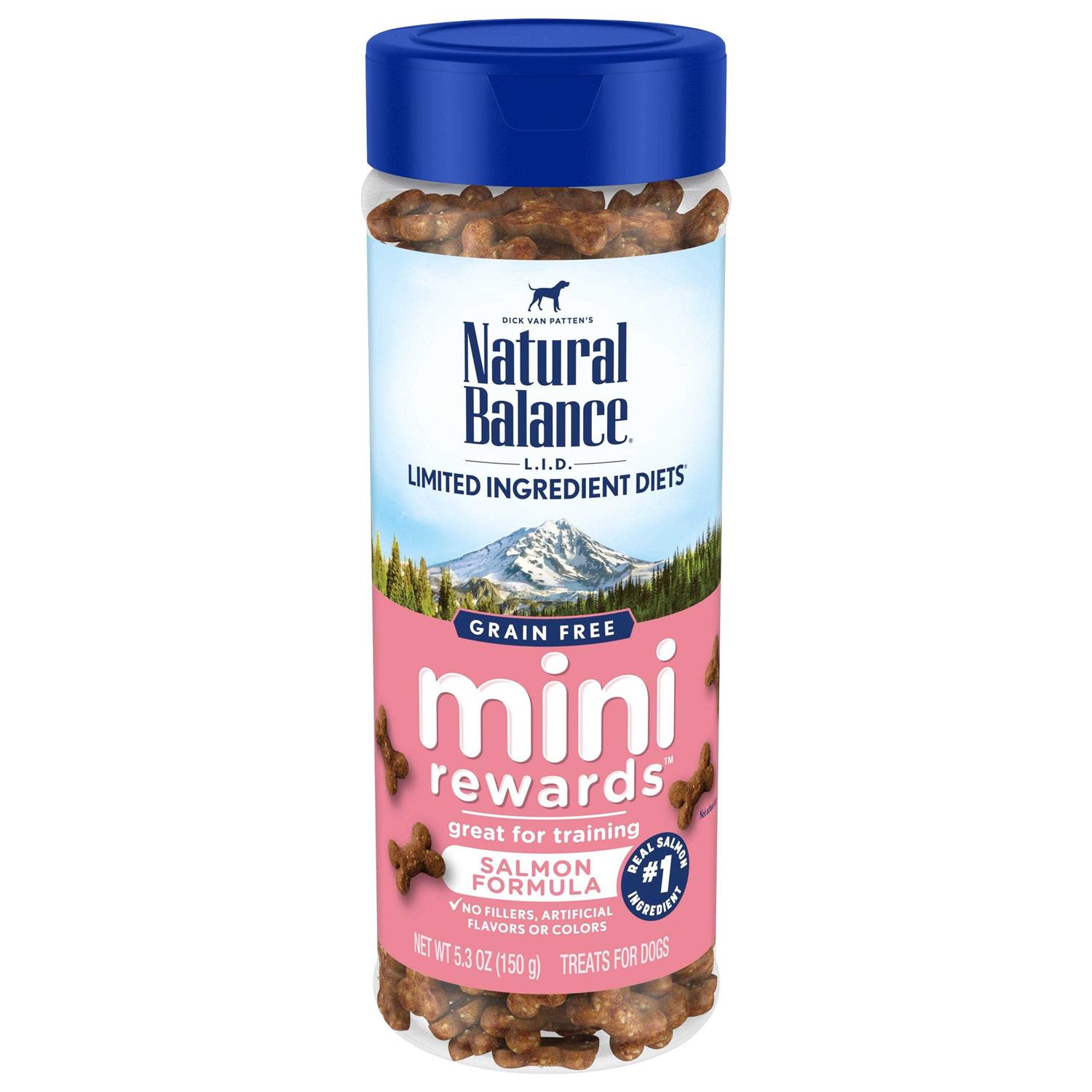 Natural Balance Mini Rewards Treats 5.3oz Salmon - Pet Supplies online store