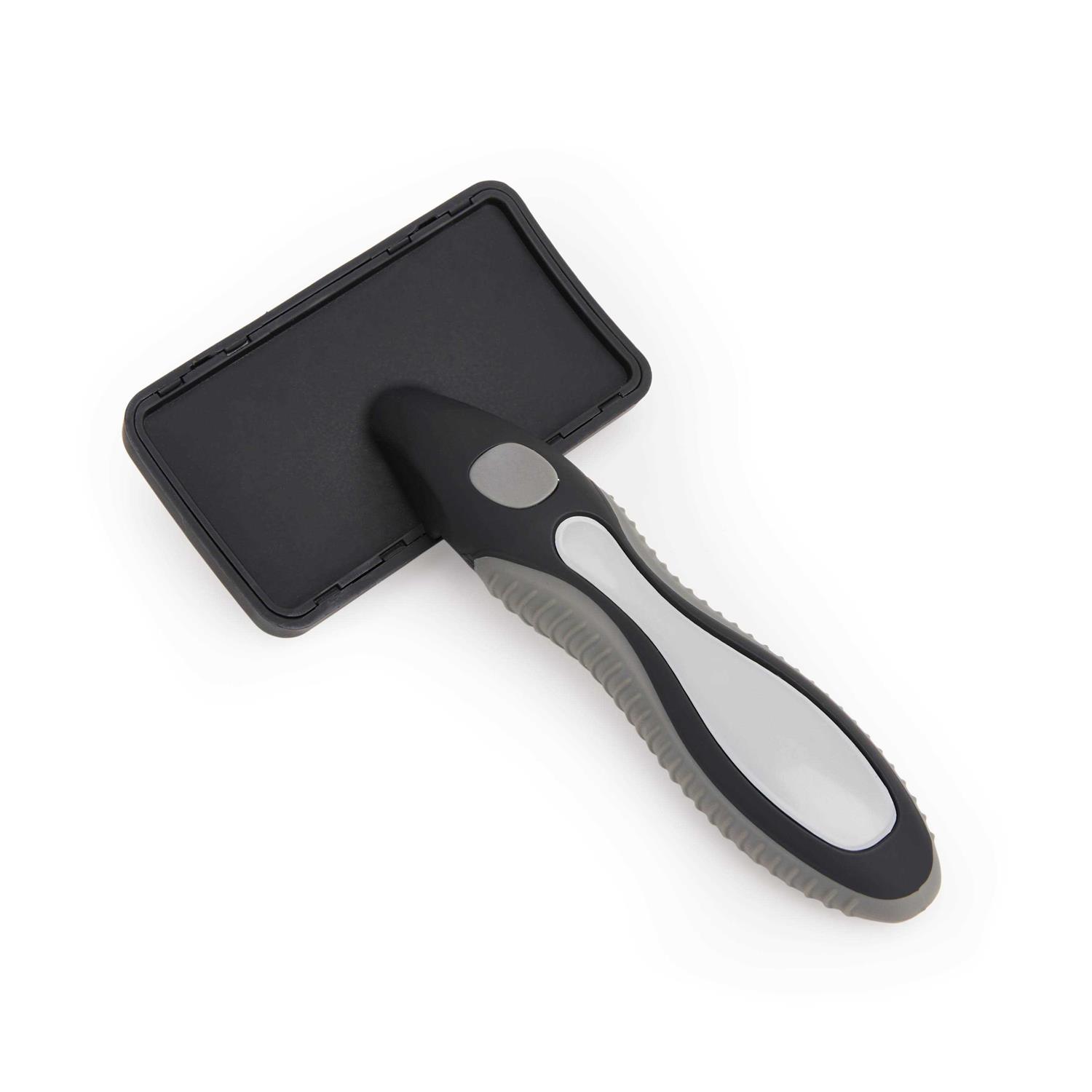 Well & Good Black Cushion Slicker Cat Brush - Pet Supplies online store