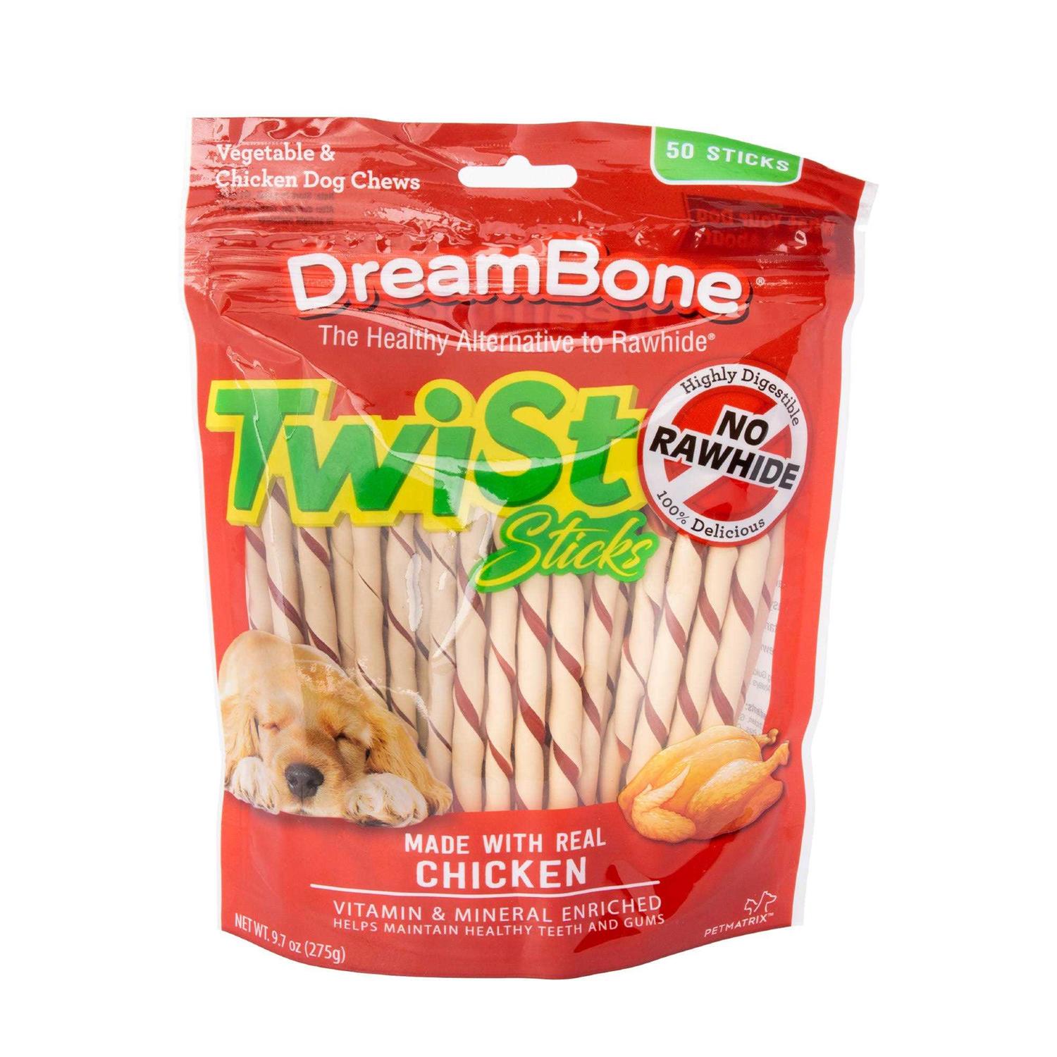 DreamBone Chicken Twist Sticks - Pet Supplies online store