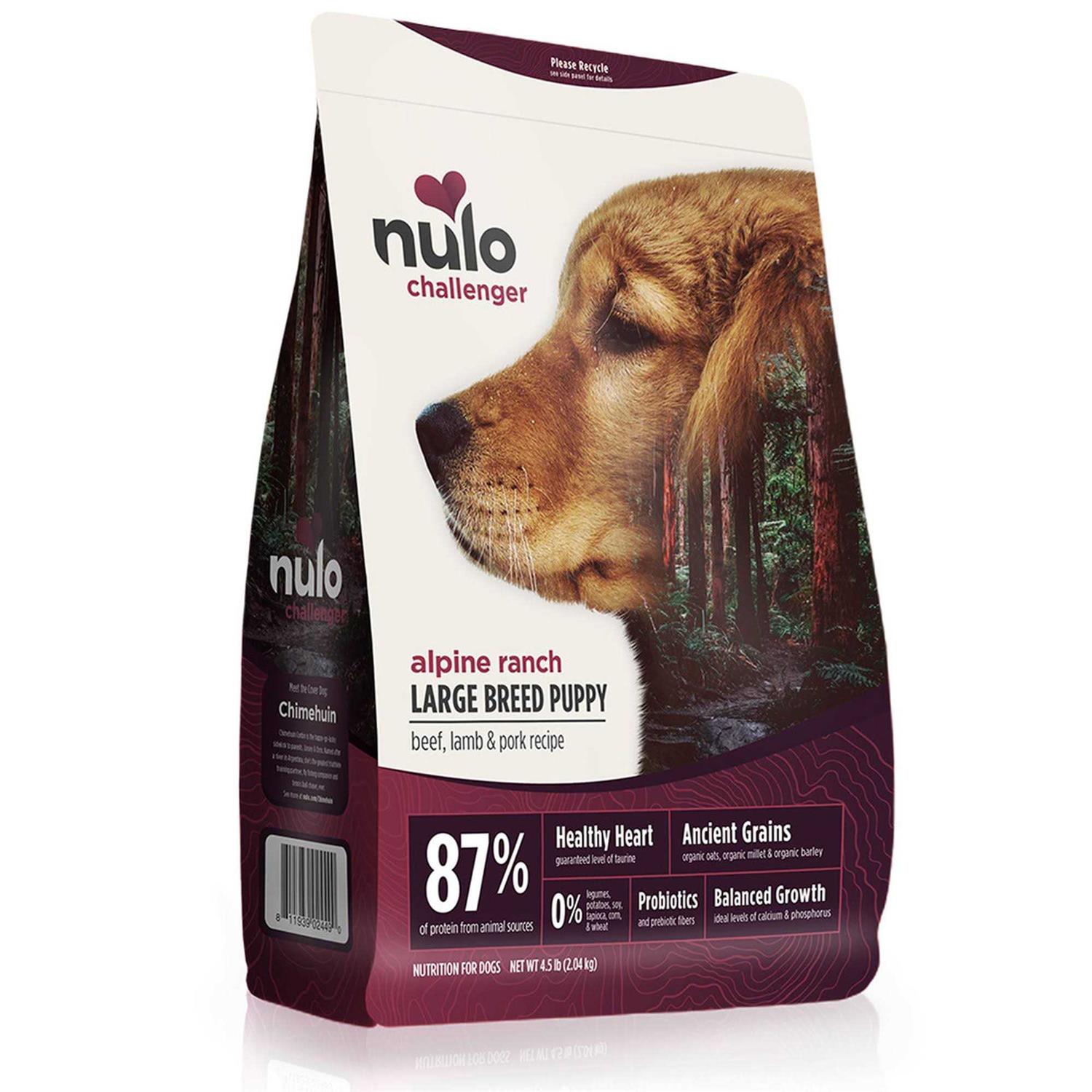 Nulo Challenger Alpine Ranch Beef Lamb & Pork Dry Puppy Food - Pet Supplies online store