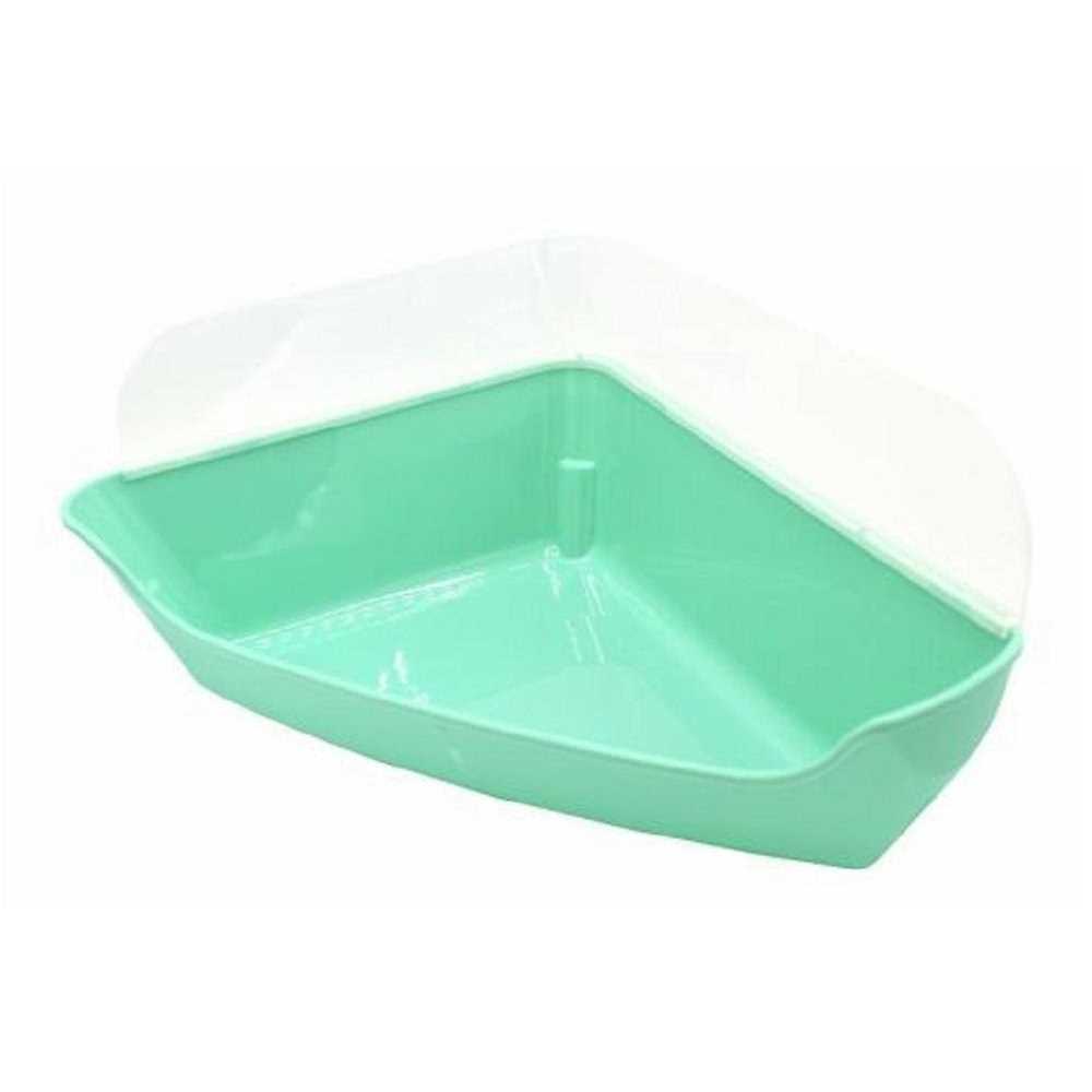 Oxbow Enriched Life Corner Litter Pan with Removable Shield - Pet Supplies online store