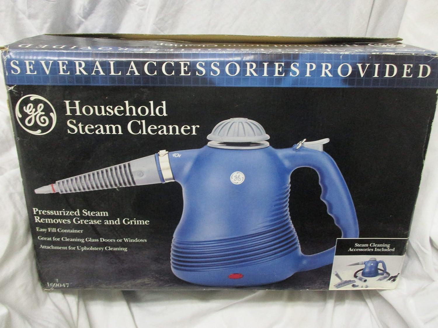 Household Pressurized Steam Cleaner Accessories Included