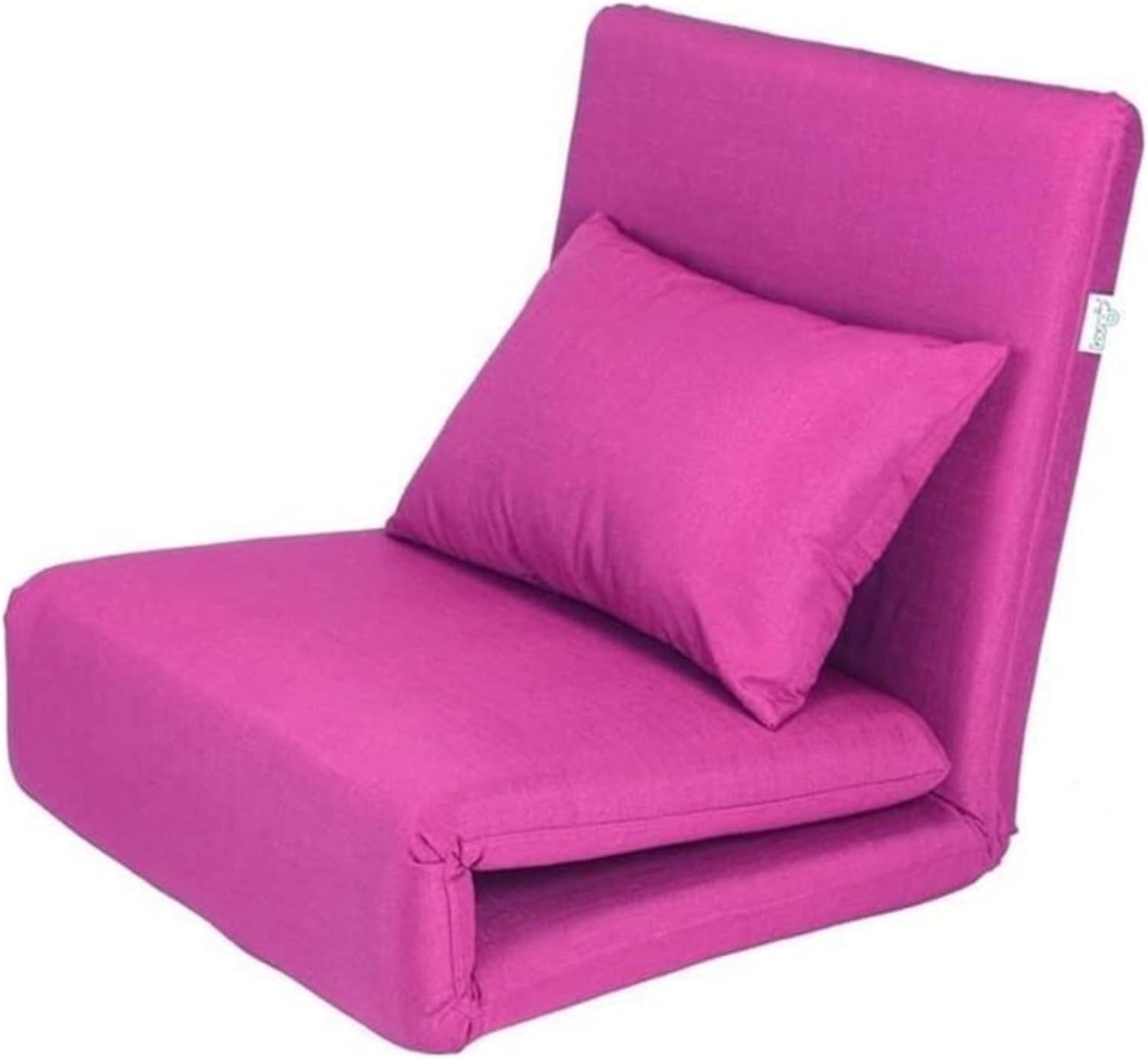 Relaxie Floor Chairs Pink Linen Sleeper Dorm Bed Couch Lounger Sofa