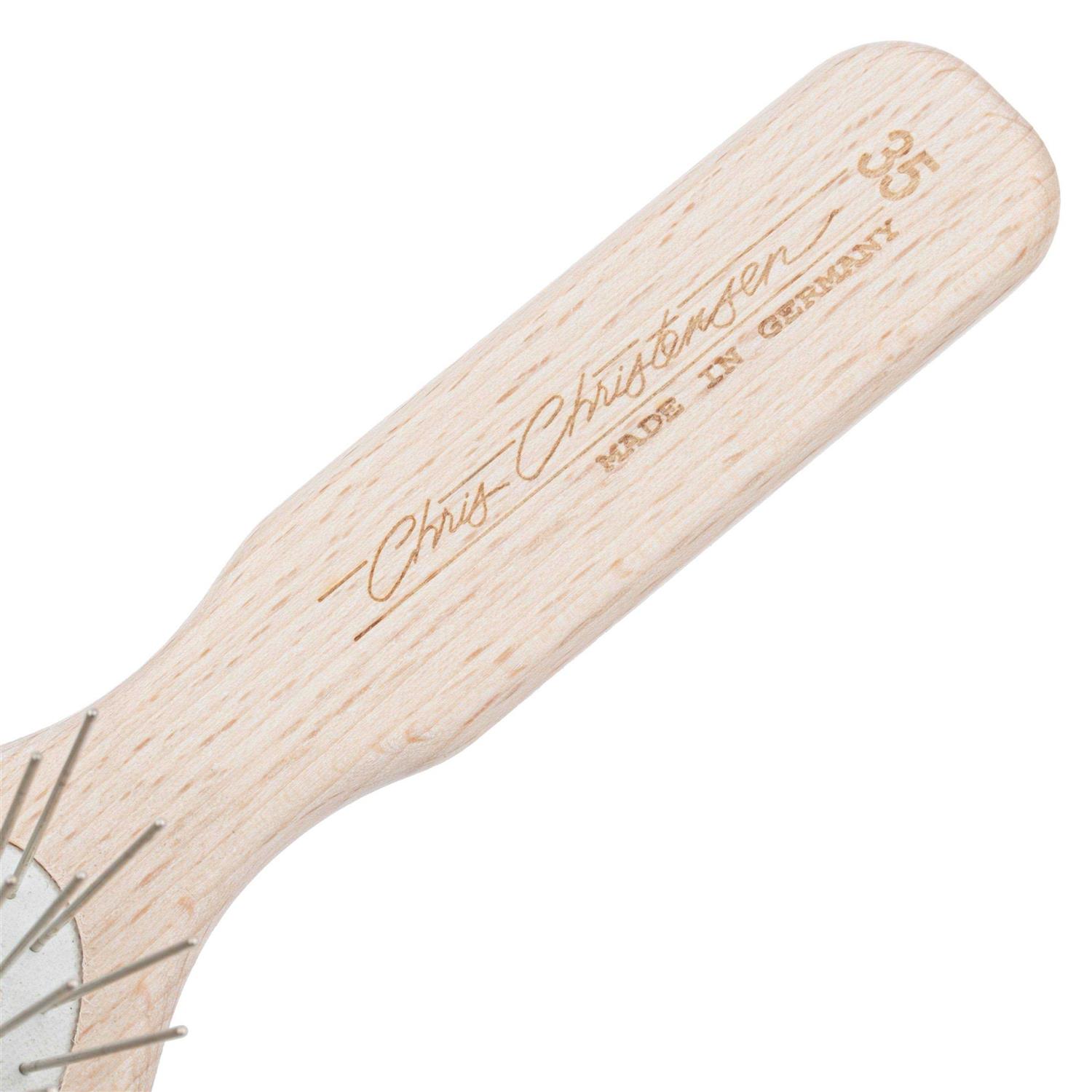 Chris Christensen Oval Pin Dog Brush, Original Series - Pet Supplies online store