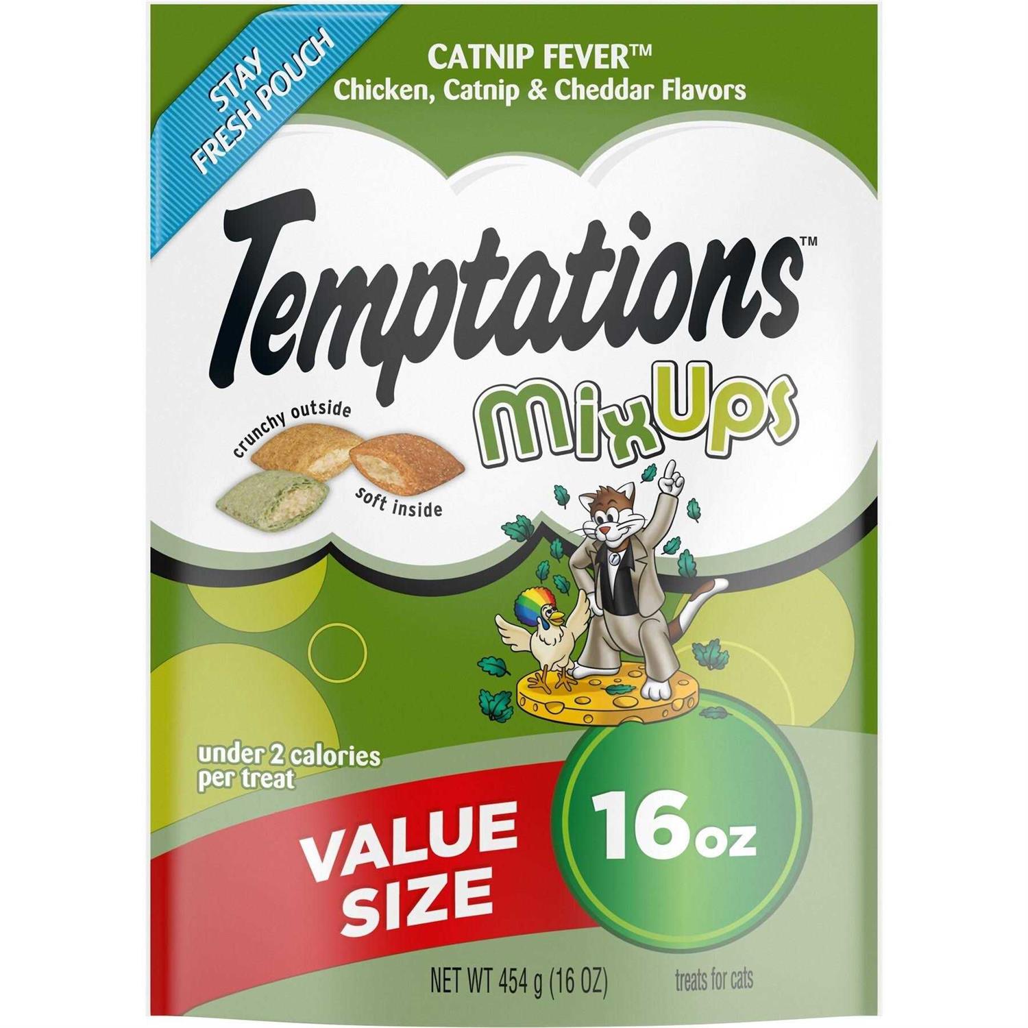 Temptations Mixups Cat Treats Catnip Fever - Pet Supplies online store