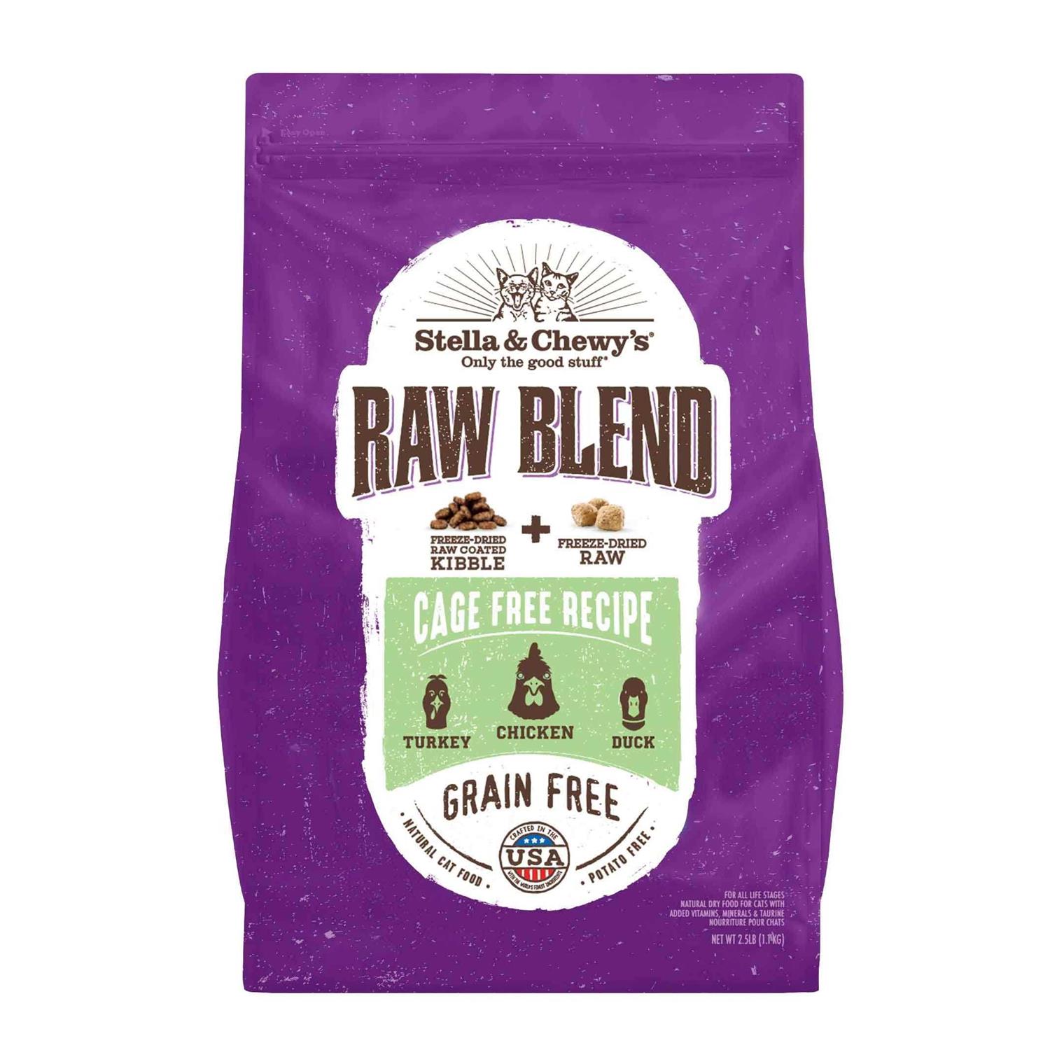 Stella Chewy's Raw Blend Cage-Free Recipe Dry Cat Food - Pet Supplies online store
