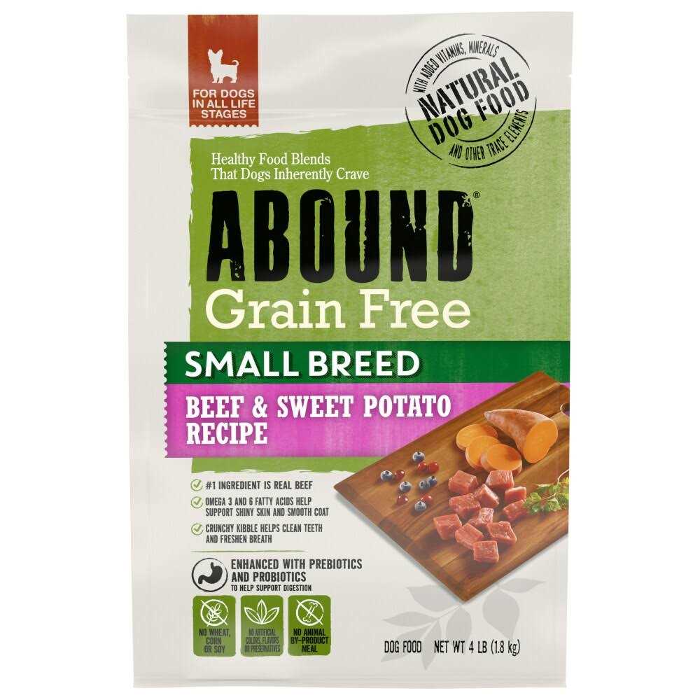 Abound Small Breed Beef & Sweet Potato Recipe Dry Dog Food - Pet Supplies online store